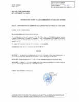 DEC27_230622- AUTORISATION DE DEMANDE DE SUBVENTION DE FONDS DE CONCOURS – TAMPONNE